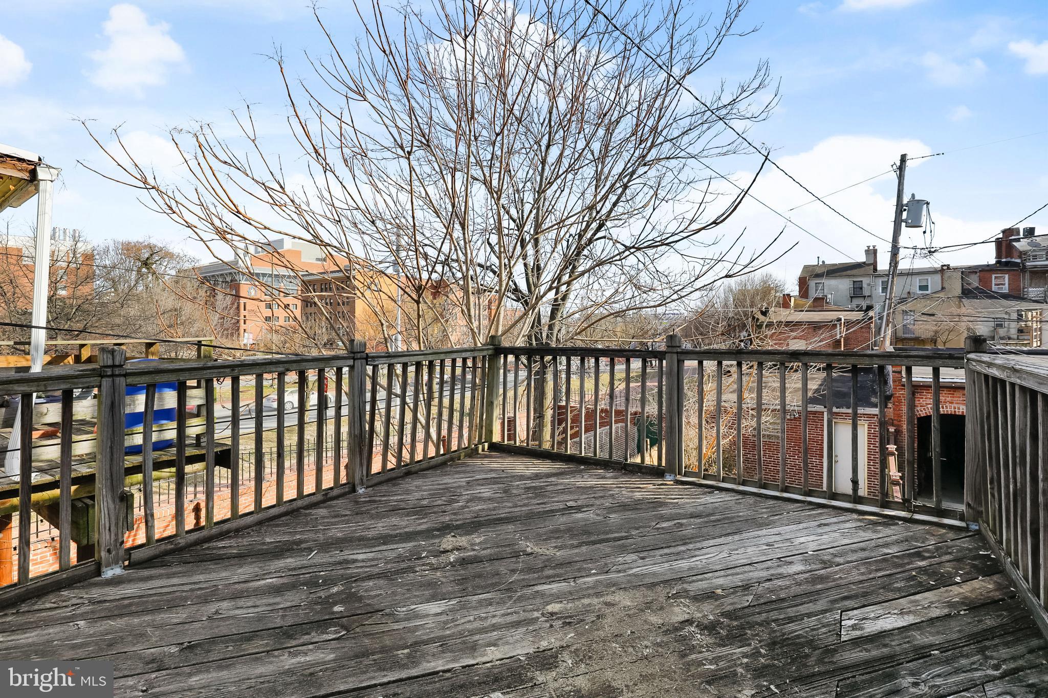 809 Hollins Street Baltimore, MD 21201 - Photo 27 of 59 Stunning rooftop patio for summer evenings