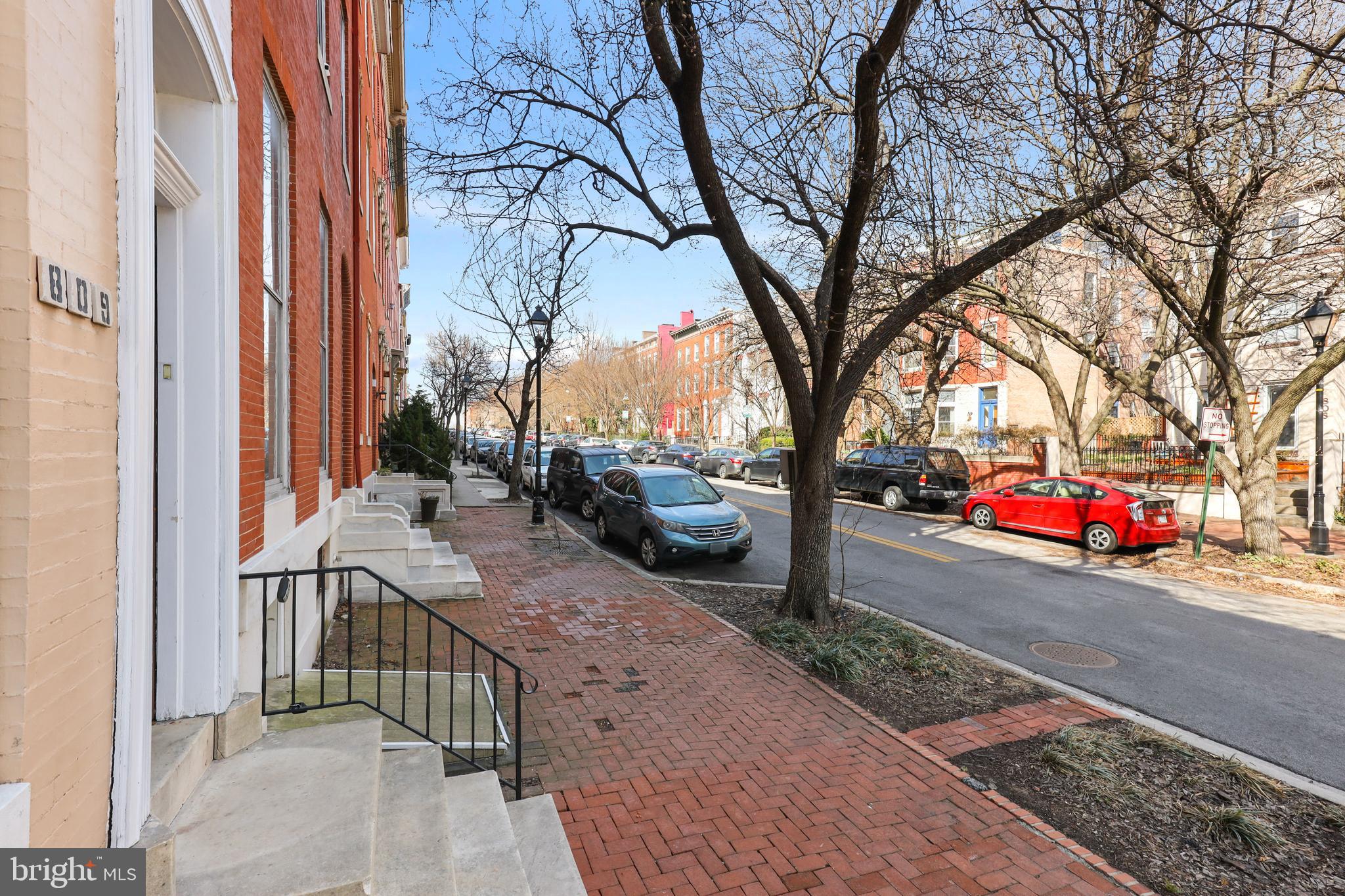 809 Hollins Street Baltimore, MD 21201 - Photo 51 of 59 Enjoy walking down a quiet street
