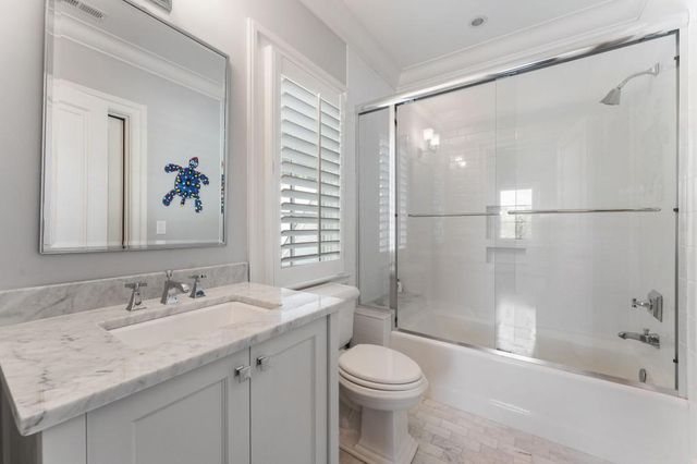 a aerial view of a house