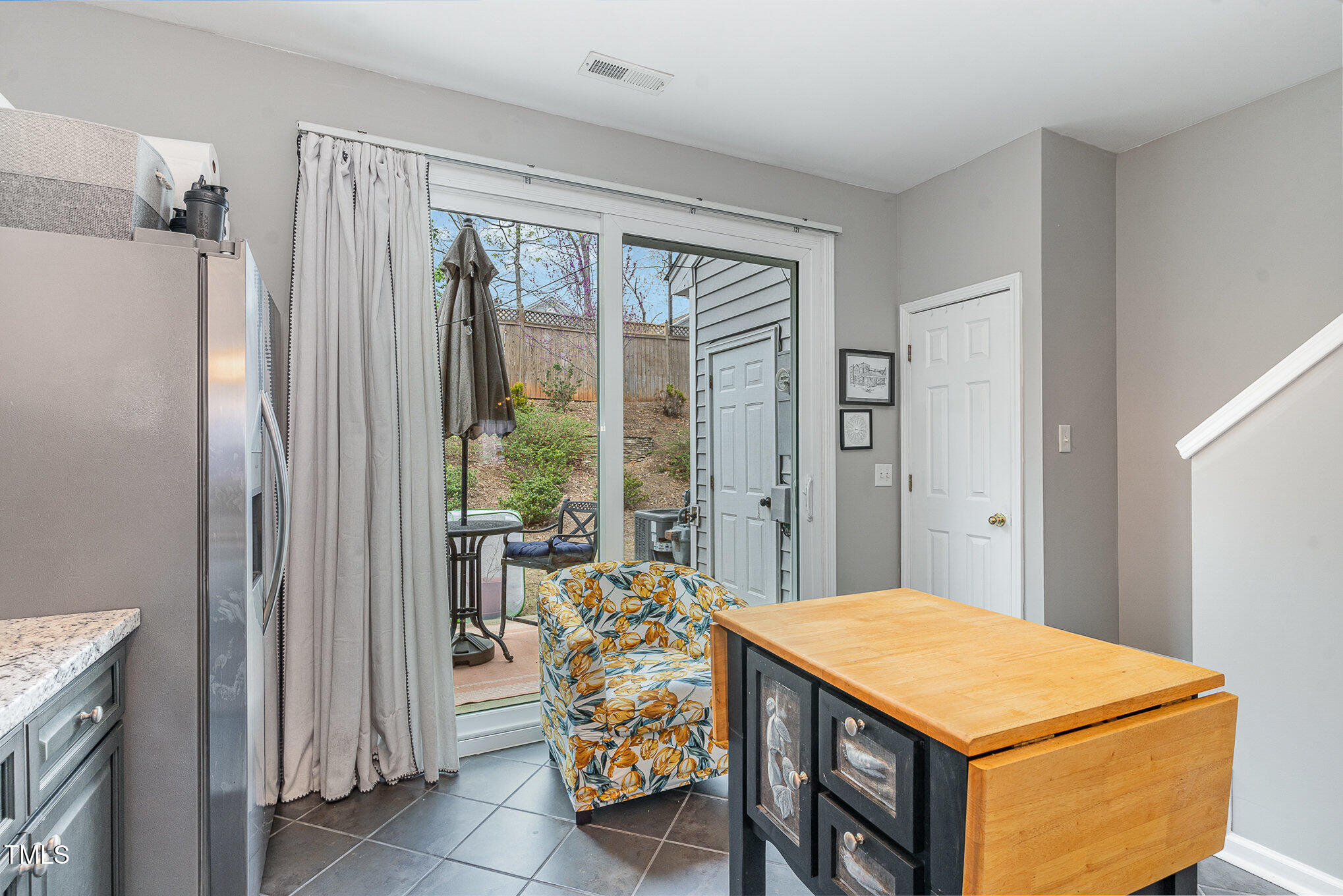 1812 Natalie Brook Way Raleigh, NC 27609 - Photo 13 of 31 1812 kitchen view to patio