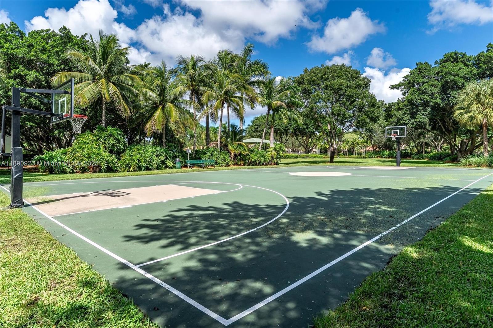 925 Briar Ridge Road Weston, FL 33327 - Photo 17 of 30 a view of a tennis court