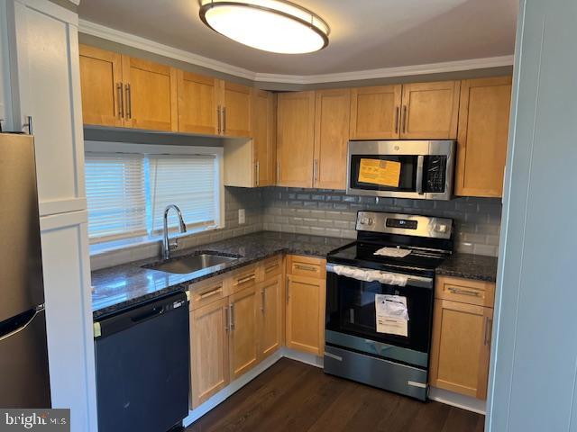 4041 Conowingo Road Darlington, MD 21034 - Photo 12 of 18 a kitchen with a stove and a microwave