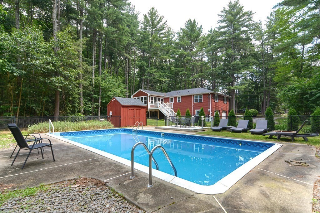 137 Howard Street Northborough, MA 01532 - Photo 40 of 41 a view of swimming pool with chairs