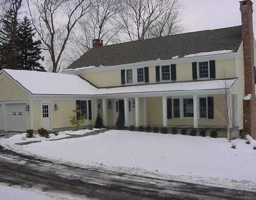 806 North Salem Road Ridgefield, CT 06877 - Photo 1 of 1 a front view of a house with a yard