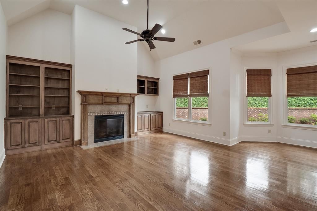 1185 Braystone Trail Collierville, TN 38017 - Photo 8 of 39 a view of a livingroom with a fireplace wooden floor and window