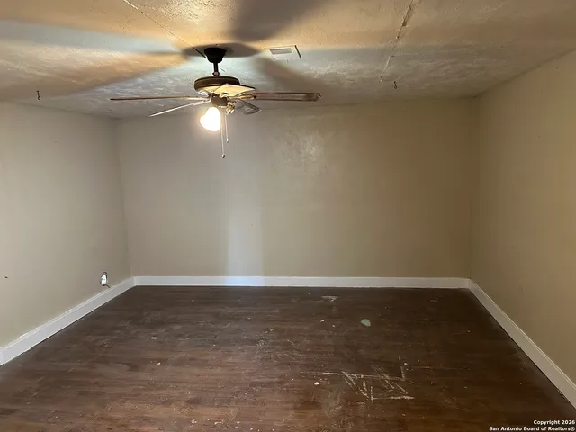 a view of empty room