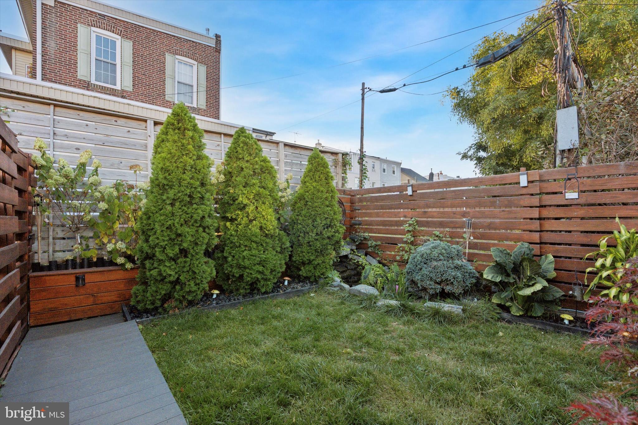 2694 Bridge Street Philadelphia, PA 19137 - Photo 38 of 41 a view of a garden with sitting area