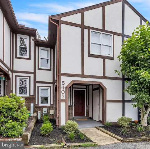 a view of a building with a window