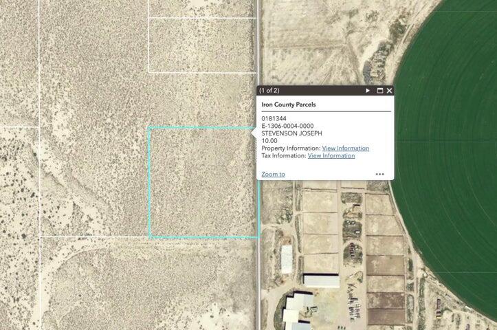 10 Acres With 0.50 Acft Water Beryl, UT 84714 - Photo 14 of 18 014. Parcel Map Image 2