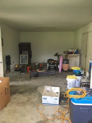 a room with furniture and a couch