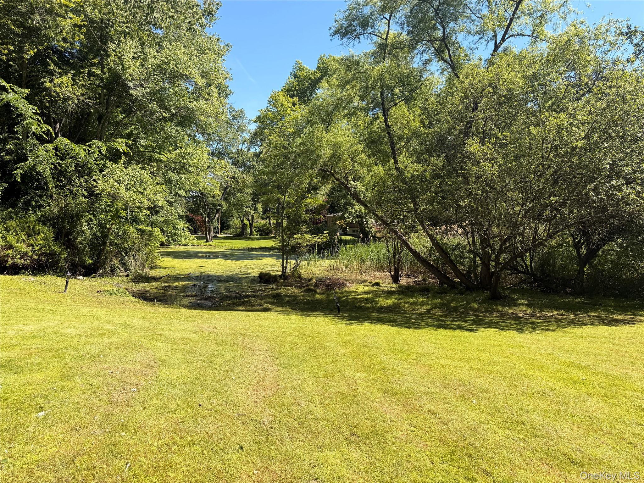 35 Deans Bridge Road Somers, NY 10589 - Photo 26 of 49 And then there's the pond...A serene private pond right at the back of the property, where mornings start with birdsong and the water does the rest.