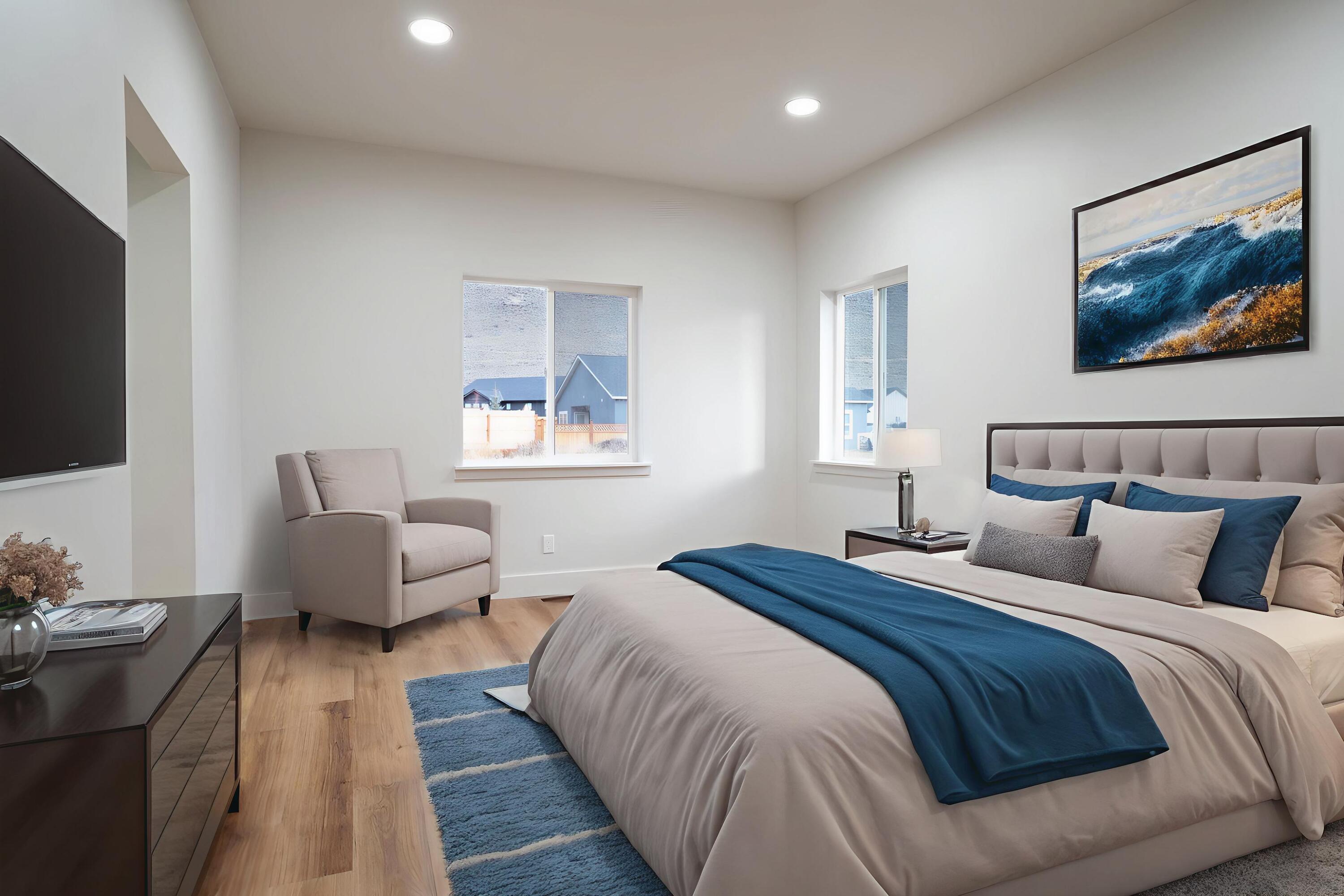 124 Cowcatcher Loop Bellevue, ID 83313 - Photo 12 of 57 Primary Bedroom- Virtually Staged