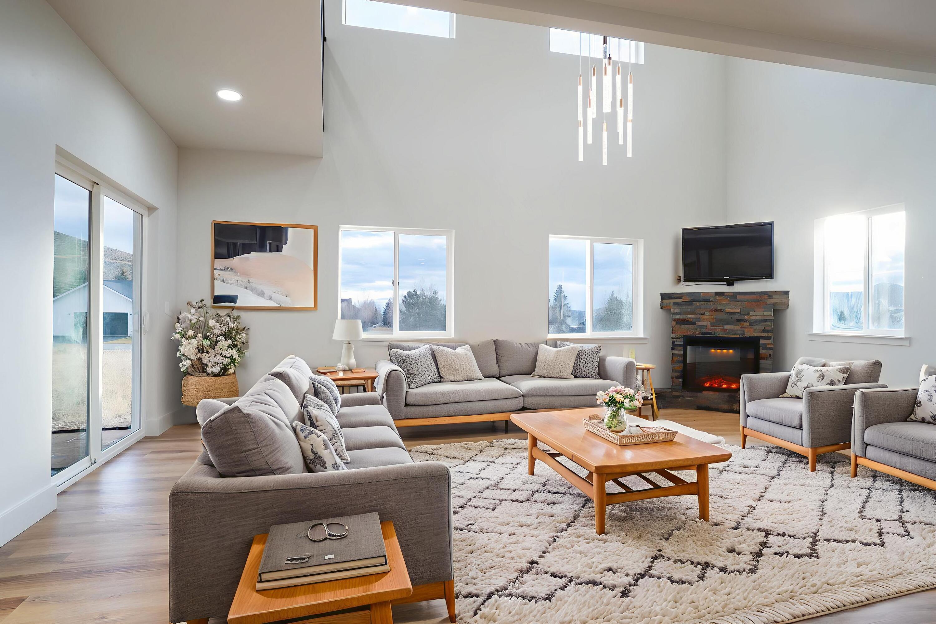 124 Cowcatcher Loop Bellevue, ID 83313 - Photo 7 of 57 Living Room- Virtually Staged