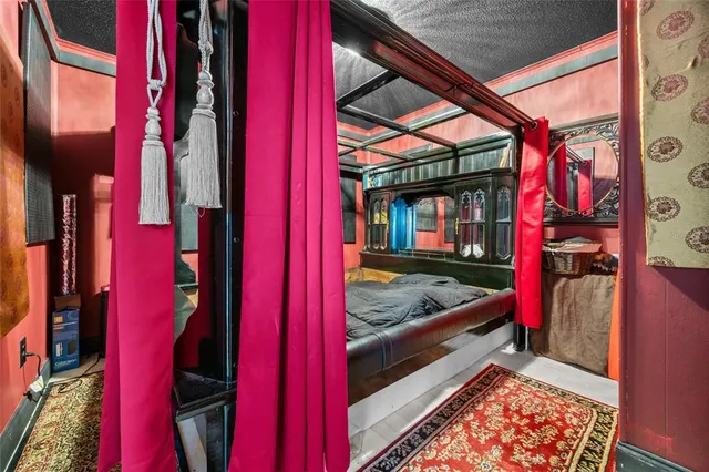 a bathroom with a sink toilet and vanity