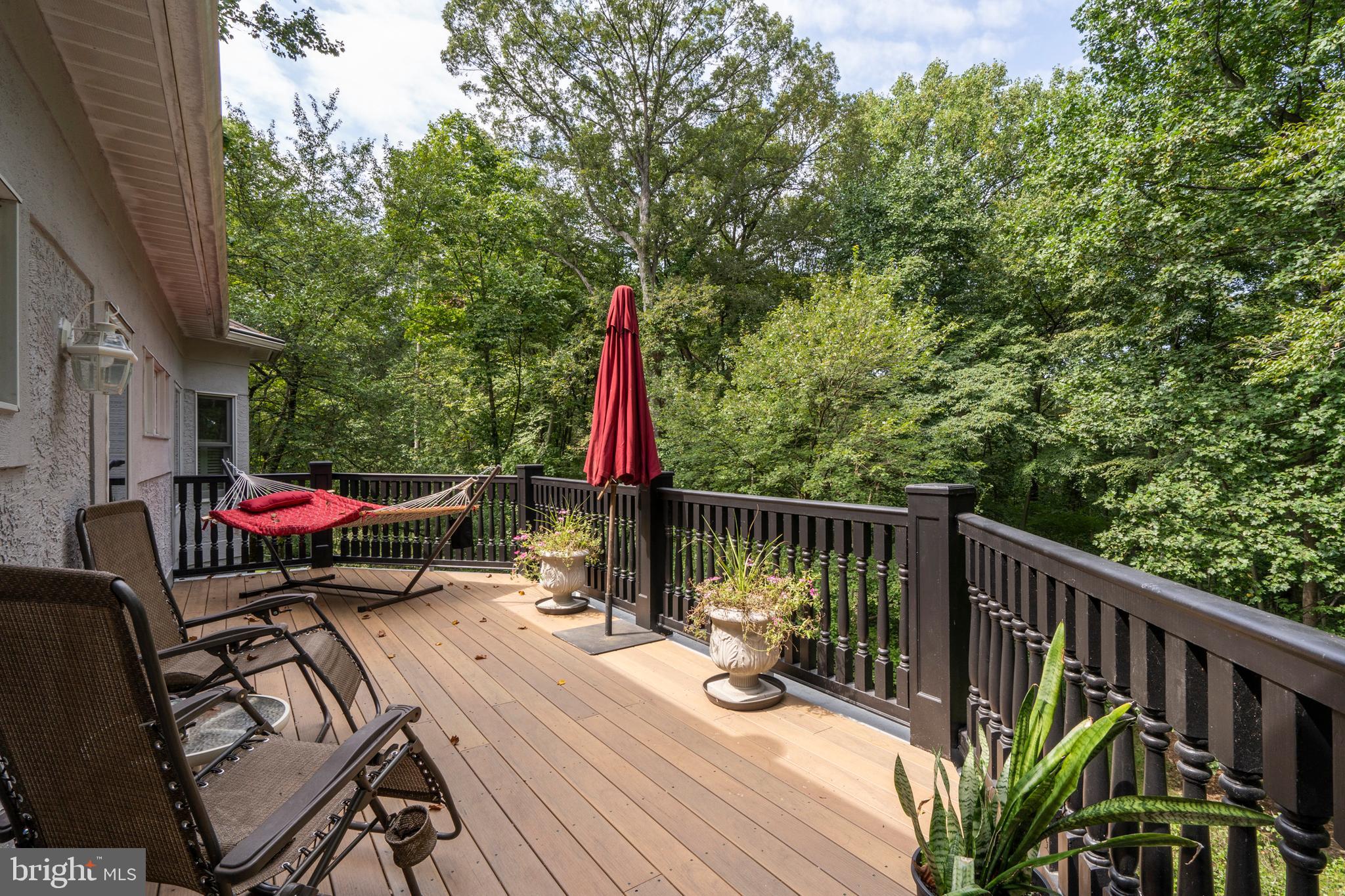 124 Marple Road Haverford, PA 19041 - Photo 42 of 55 Upper Floor Trex Deck - 10x26