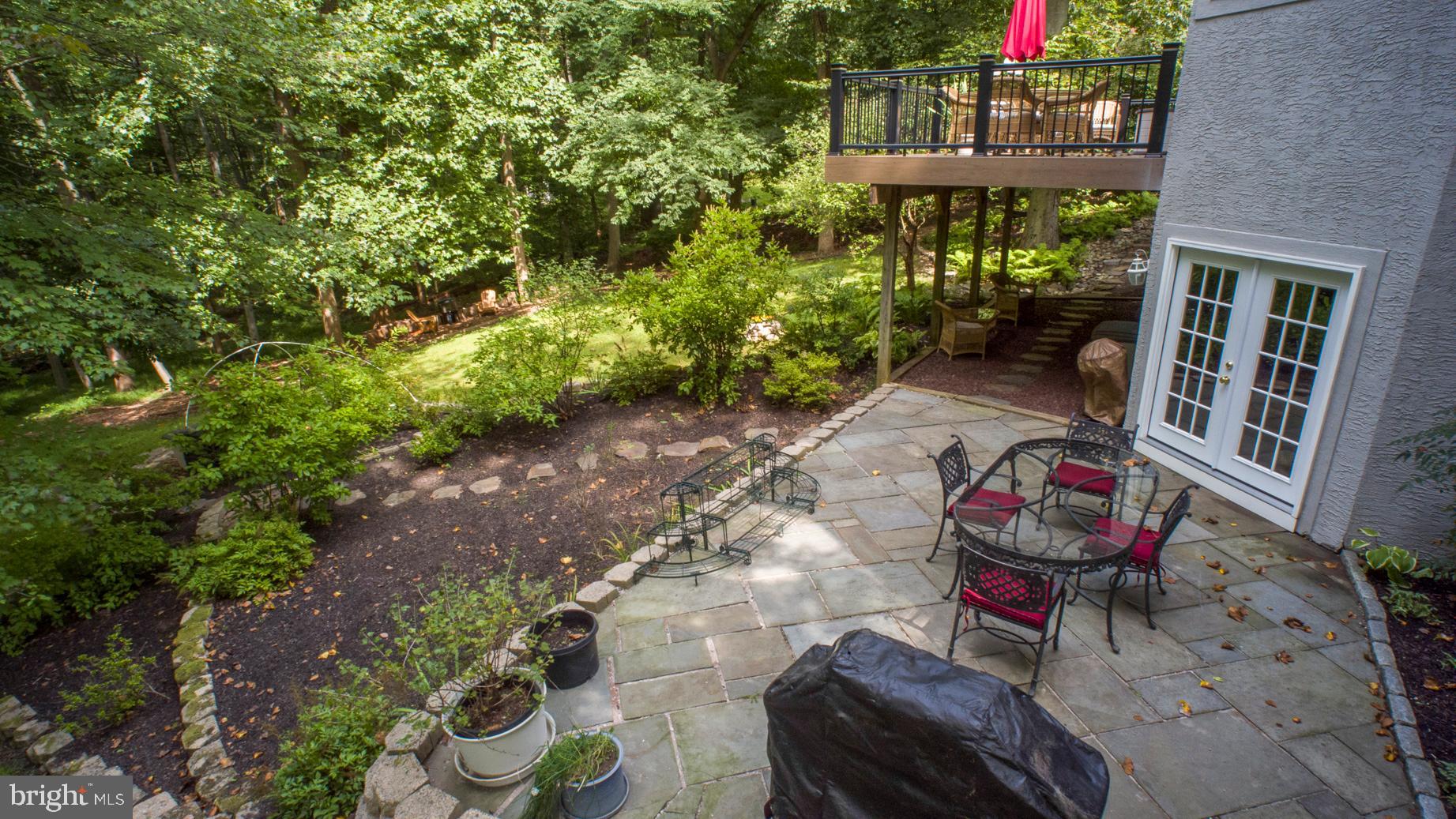 124 Marple Road Haverford, PA 19041 - Photo 47 of 55 Backyard Patio