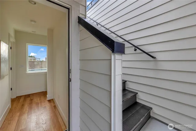 a view of a terrace with sitting area