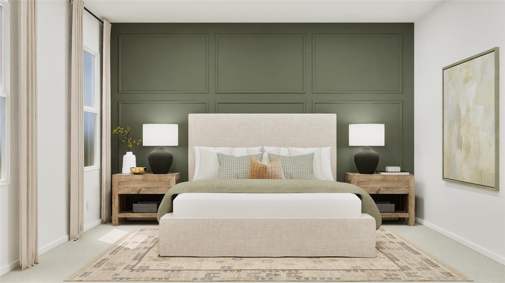 2011 Brackett Pond Road Forney, TX 75126 - Photo 27 of 29 a bedroom with a large bed and windows