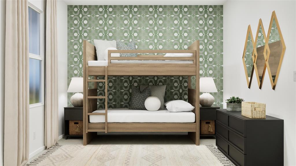 2011 Brackett Pond Road Forney, TX 75126 - Photo 5 of 29 a bedroom with furniture and a window