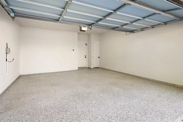 a view of a room with an empty space