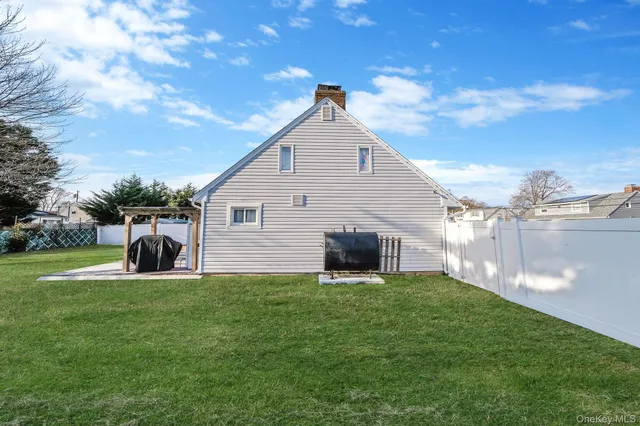 a view of a porch with a yard