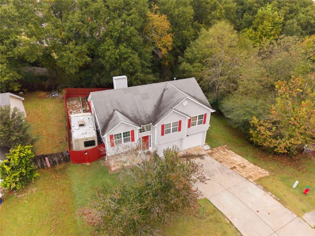 336 Shenandoah Circle Winder, GA 30680 - Photo 37 of 41 an aerial view of a house with a yard basket ball court and outdoor seating