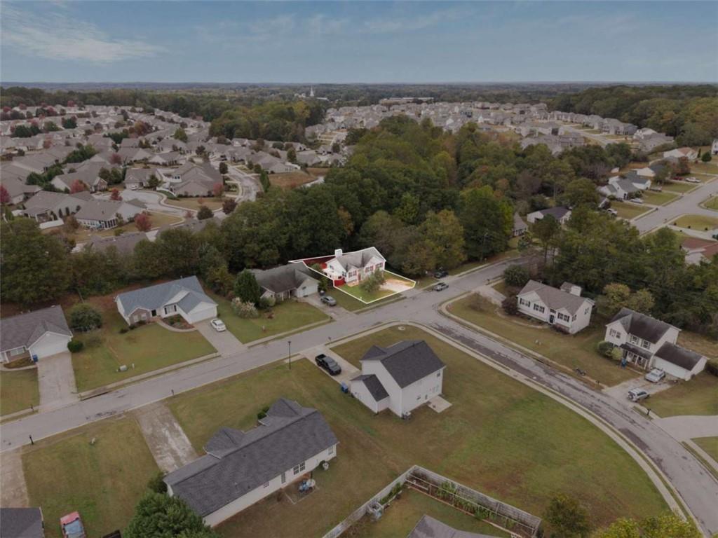 336 Shenandoah Circle Winder, GA 30680 - Photo 41 of 41 an aerial view of a house with a swimming pool
