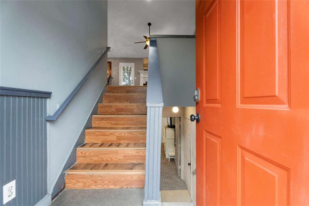 336 Shenandoah Circle Winder, GA 30680 - Photo 5 of 41 a view of staircase with white walls and windows