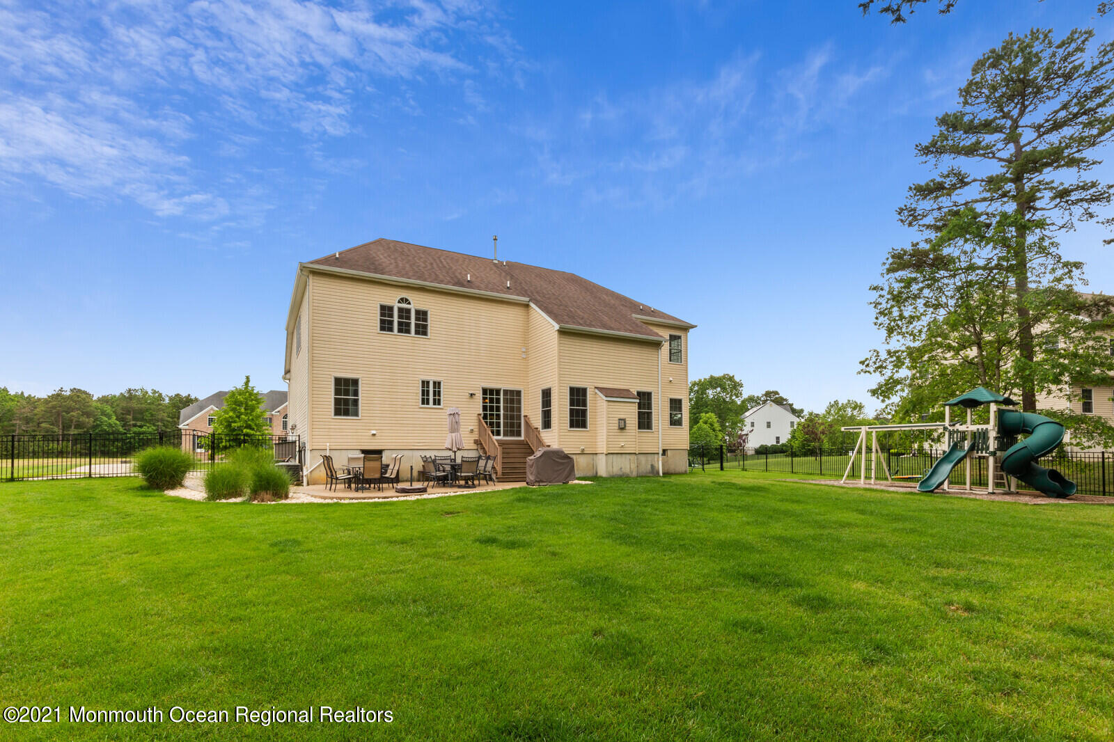 124 Adams Way Jackson, NJ 08527 - Photo 49 of 62 a view of a house with a big yard