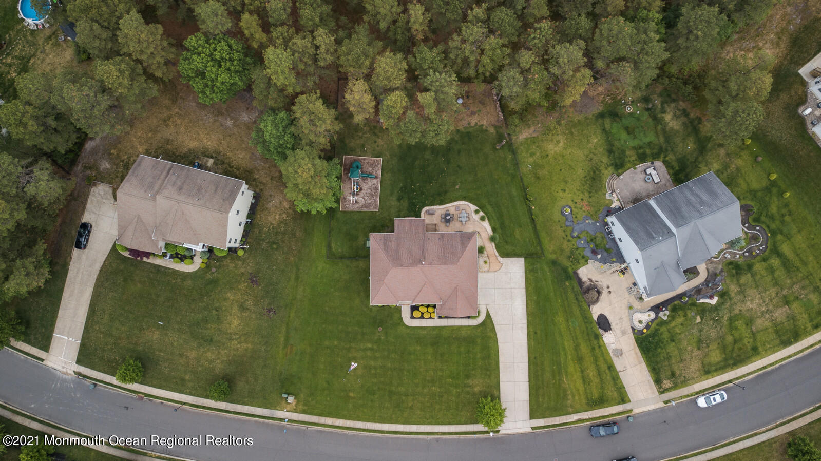 124 Adams Way Jackson, NJ 08527 - Photo 56 of 62 an aerial view of a house