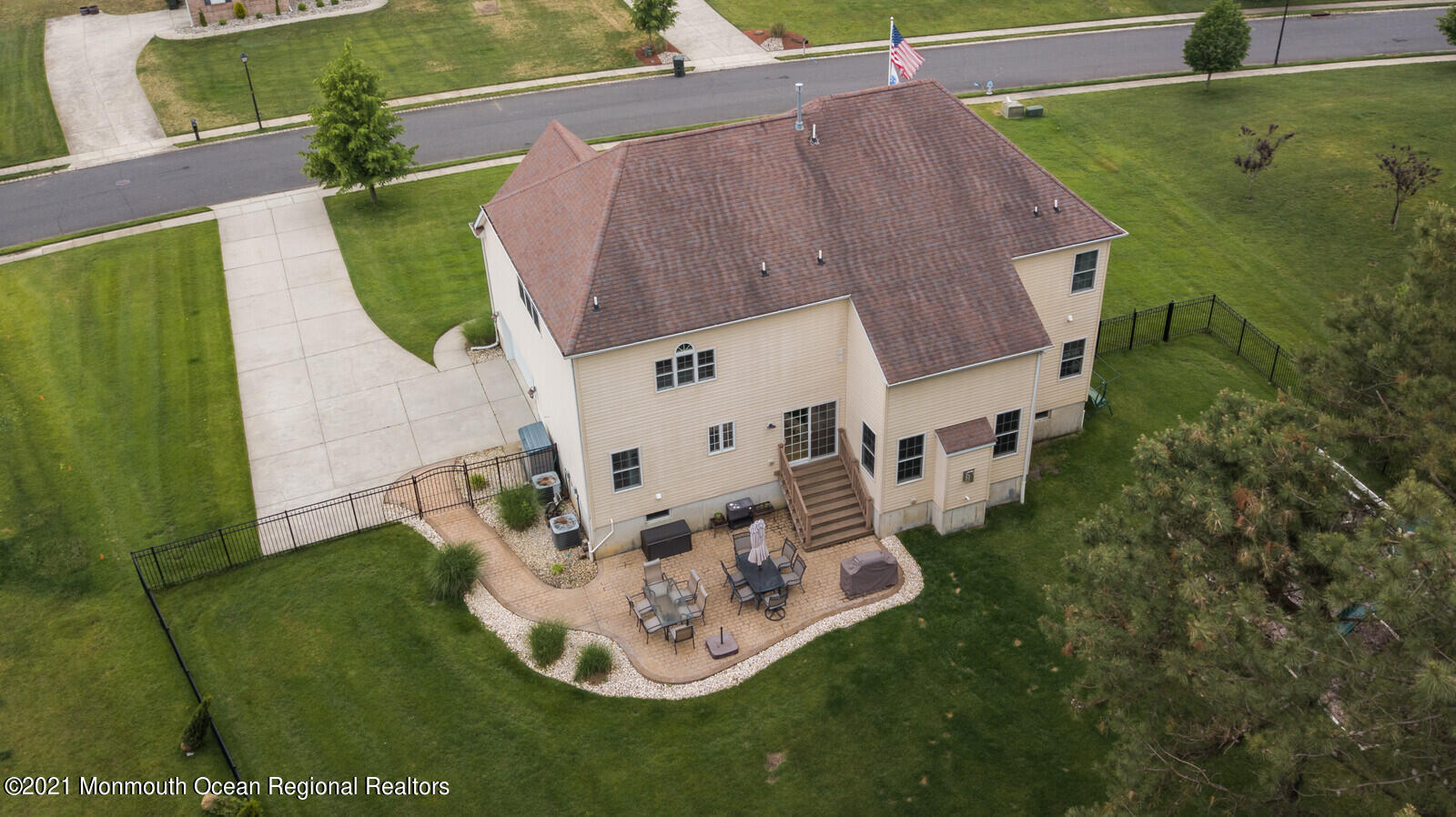 124 Adams Way Jackson, NJ 08527 - Photo 61 of 62 an aerial view of a house having yard