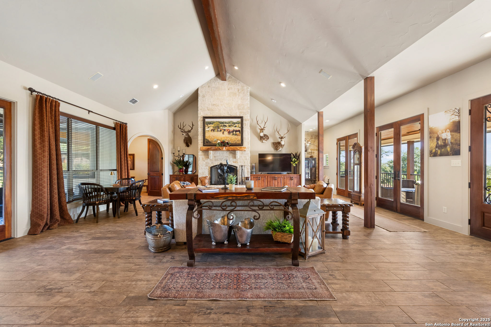 115 Spanish Pass Road Boerne, TX 78006 - Photo 11 of 50 a view of a dining room with furniture window and chairs