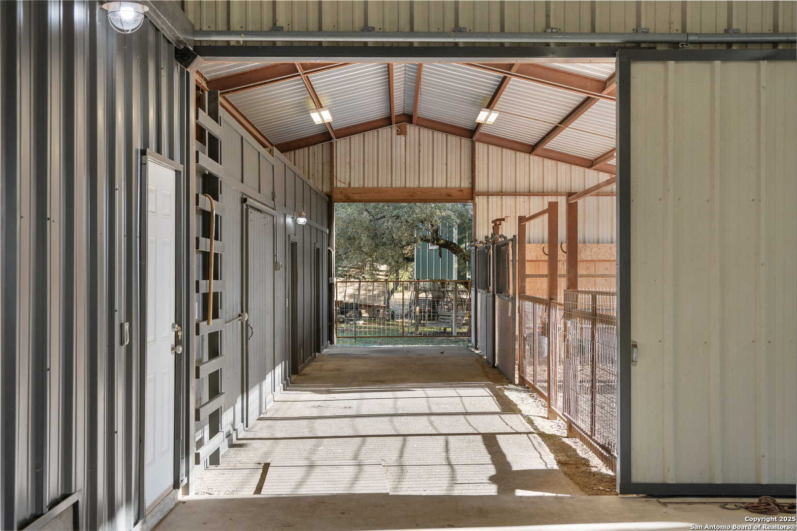 115 Spanish Pass Road Boerne, TX 78006 - Photo 45 of 50 a porch with a glass door and shower