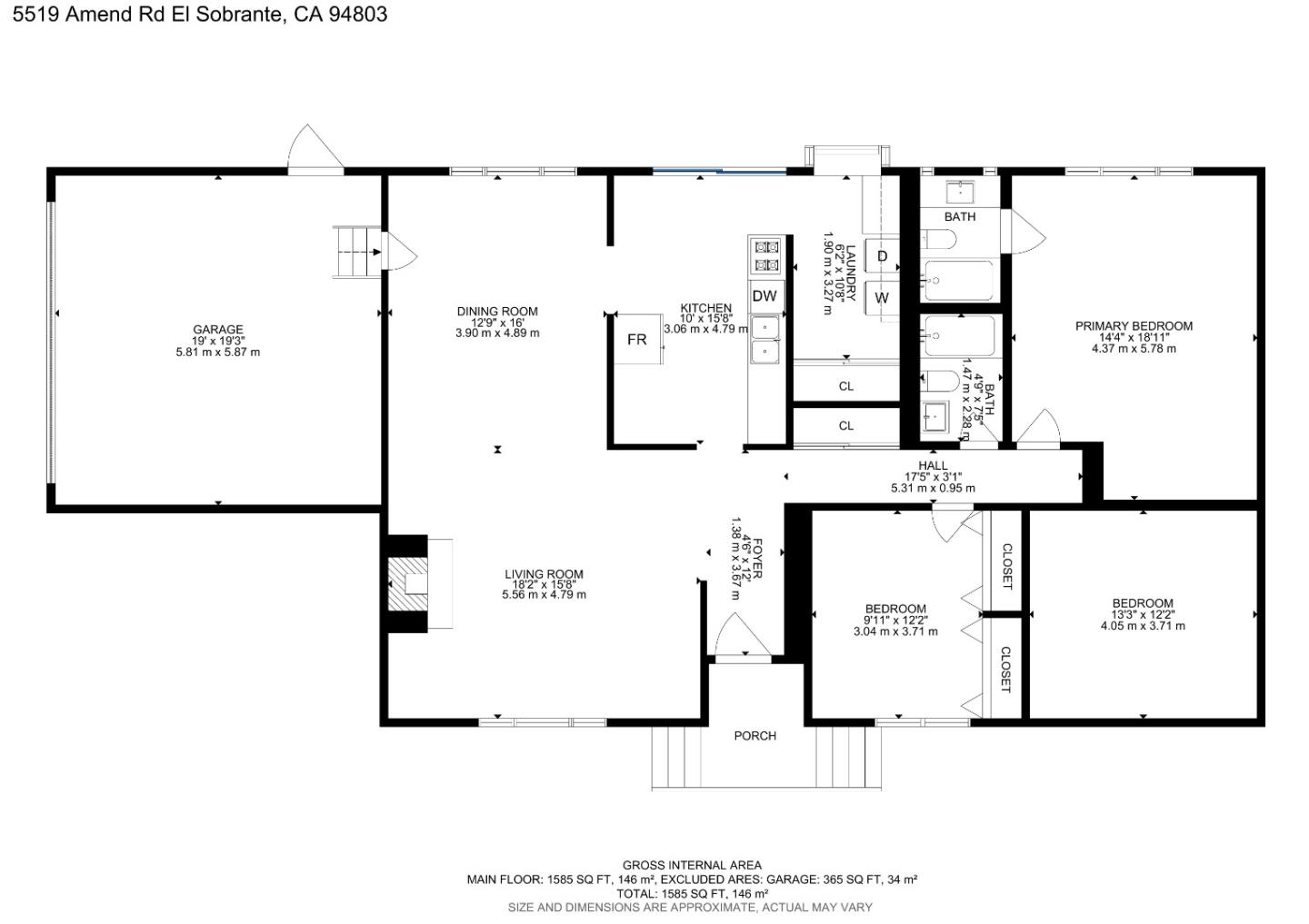 5519 Amend Road El Sobrante, CA 94803 - Photo 36 of 38 a picture of a refrigerator