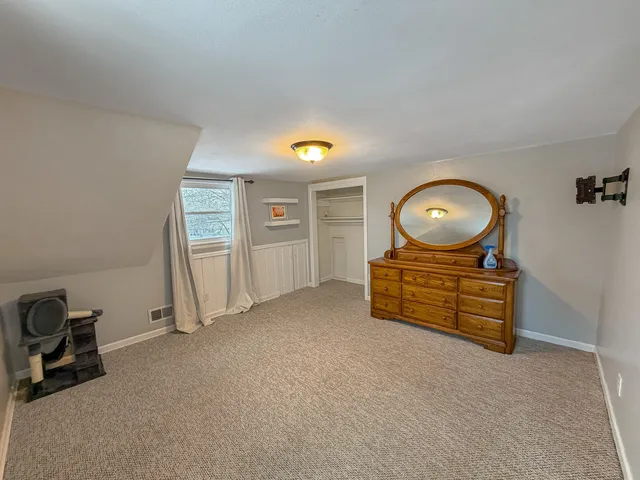 a view of room with window