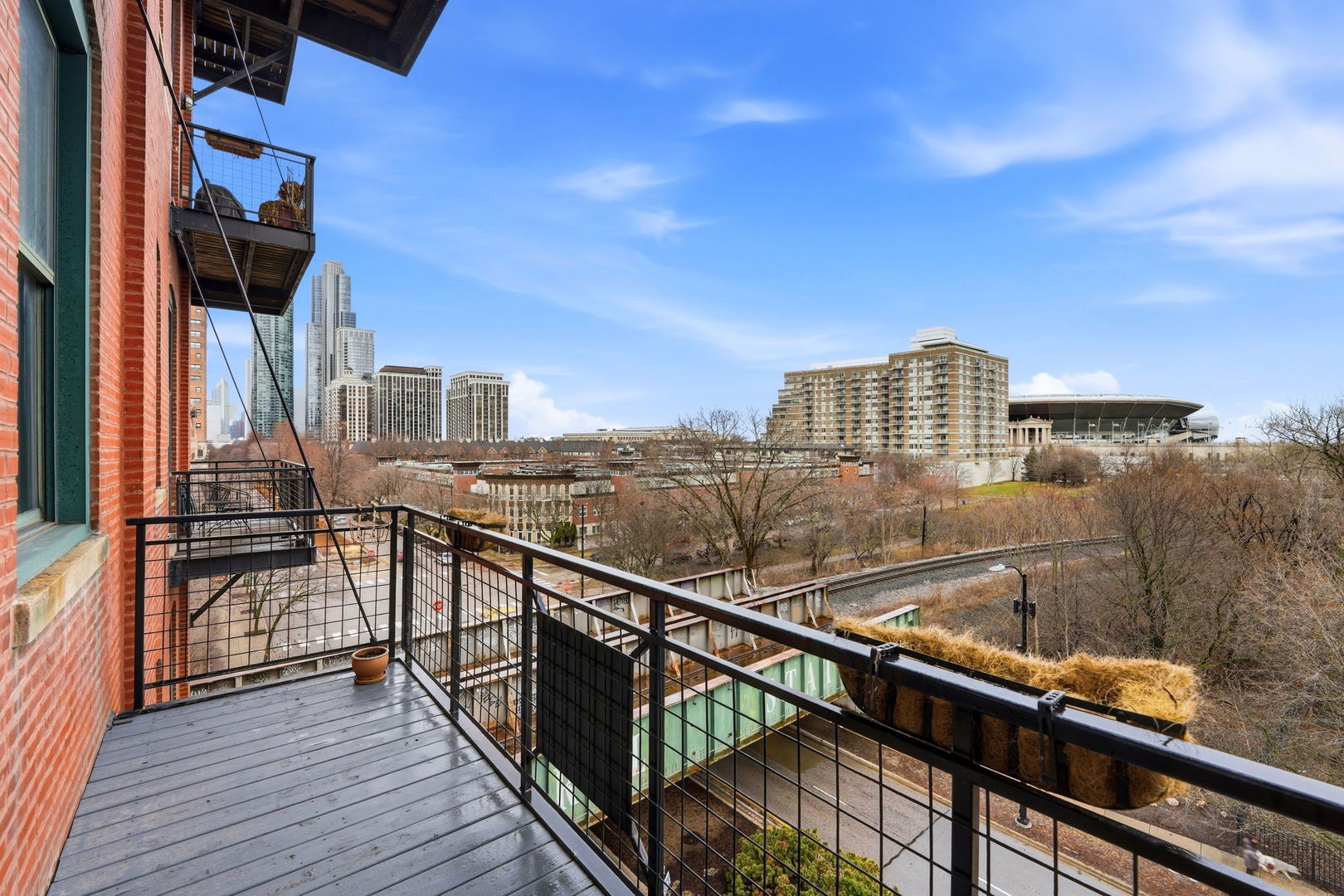 1550 South Indiana Avenue, Unit 401 Chicago, IL 60605 - Photo 10 of 20 a view of balcony with furniture