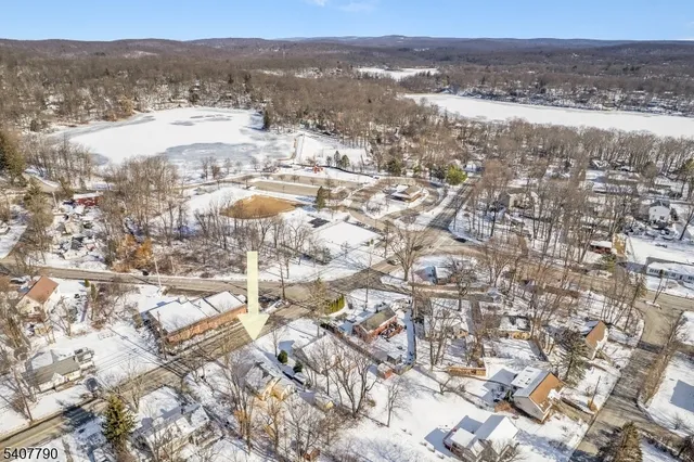 a view of city and mountain