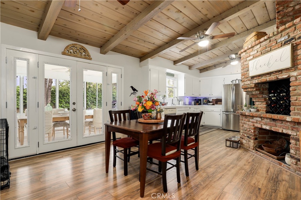 6237 Hamilton Lane La Crescenta, CA 91214 - Photo 12 of 45 a view of a dining room with furniture window and wooden floor