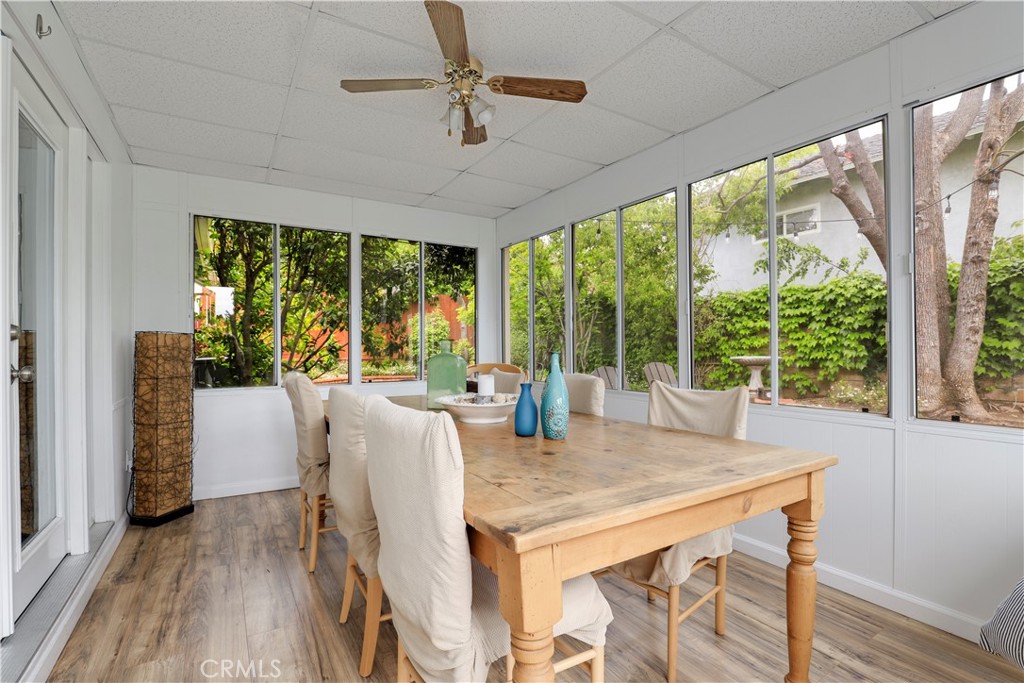 6237 Hamilton Lane La Crescenta, CA 91214 - Photo 24 of 45 a view of a dining room with furniture window and outside view