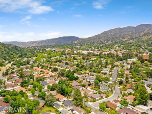 6237 Hamilton Lane La Crescenta, CA 91214 - Photo 38 of 45 a view of a city with mountain