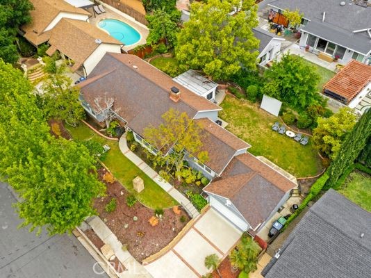 6237 Hamilton Lane La Crescenta, CA 91214 - Photo 42 of 45 an aerial view of a house