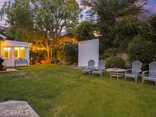 6237 Hamilton Lane La Crescenta, CA 91214 - Photo 44 of 45 a backyard of a house with table and chairs