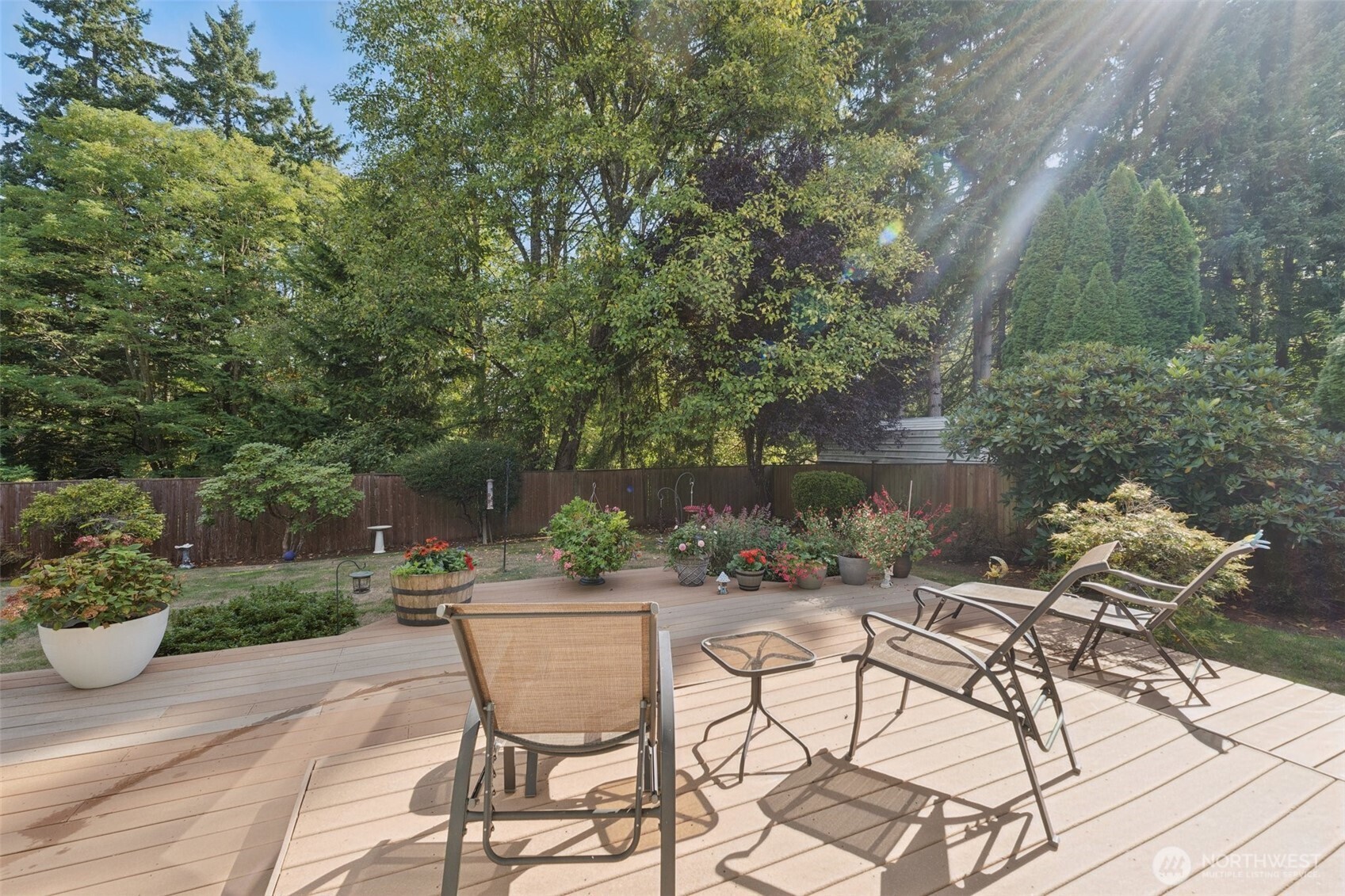 28820 52nd Place South Auburn, WA 98001 - Photo 26 of 33 a patio with couple of chairs and potted plants