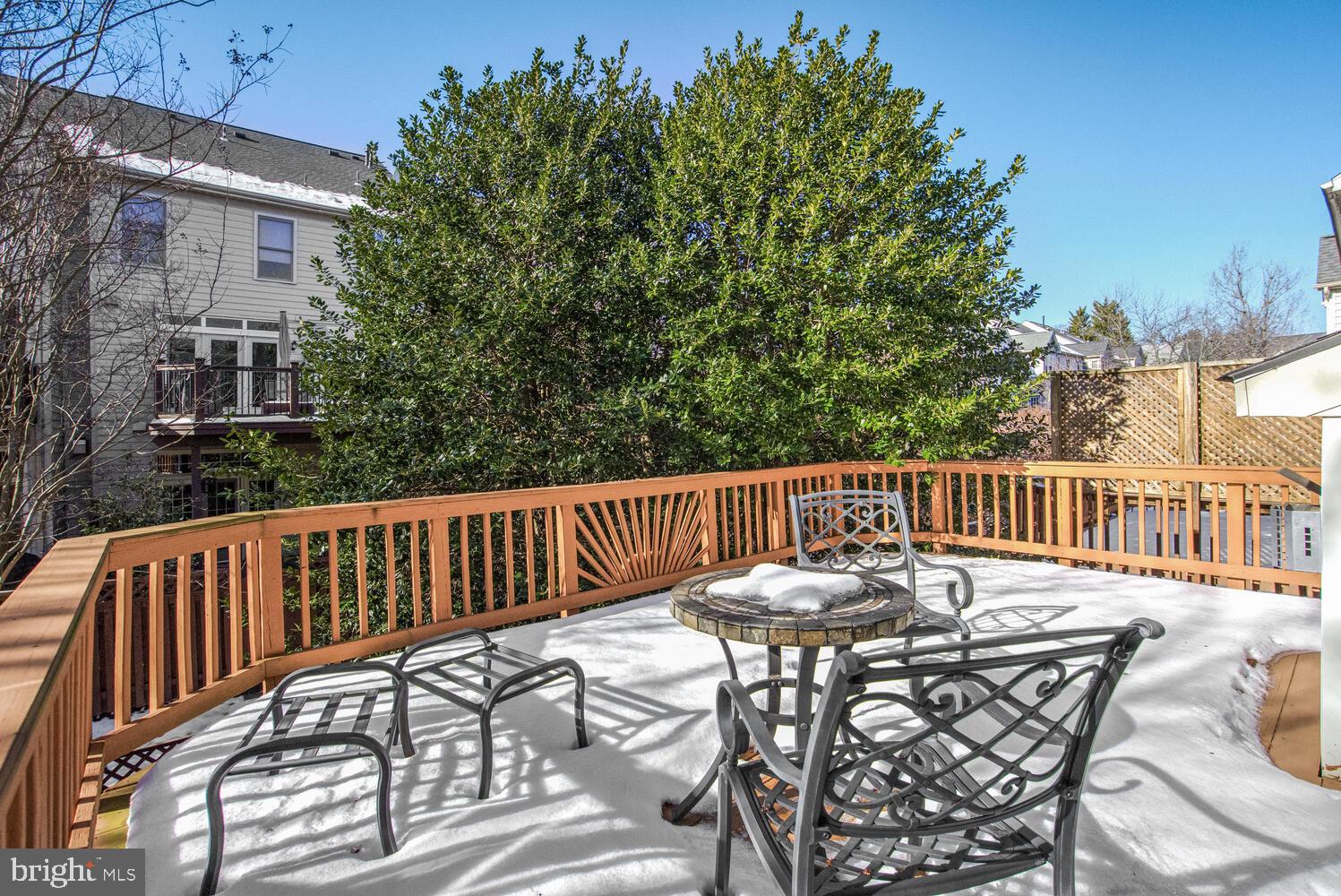 1794 Dawson Street Vienna, VA 22182 - Photo 28 of 30 a view of balcony with furniture