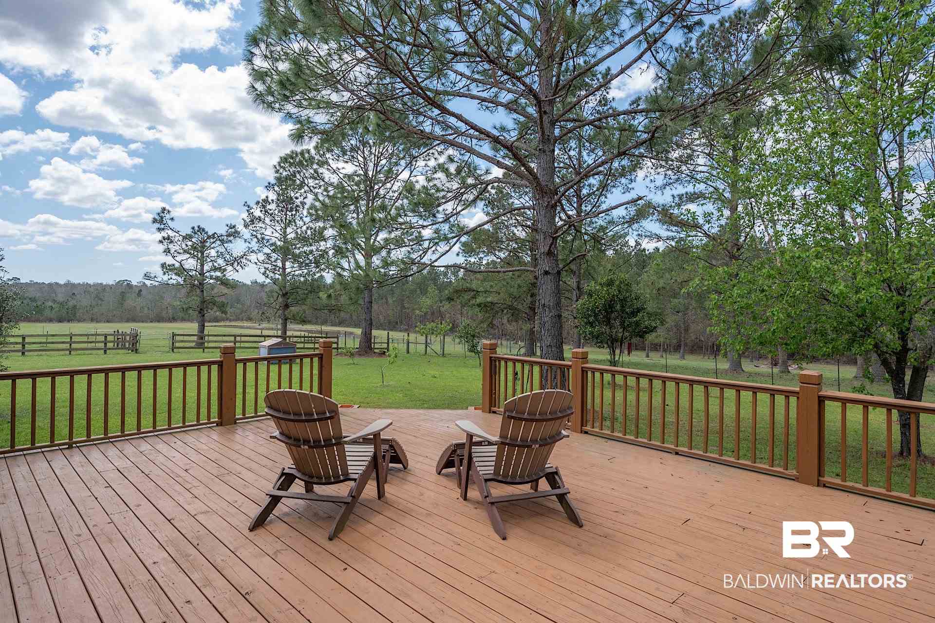 23211 Tony Wallace Road Robertsdale, AL 36567 - Photo 24 of 41 Large Deck