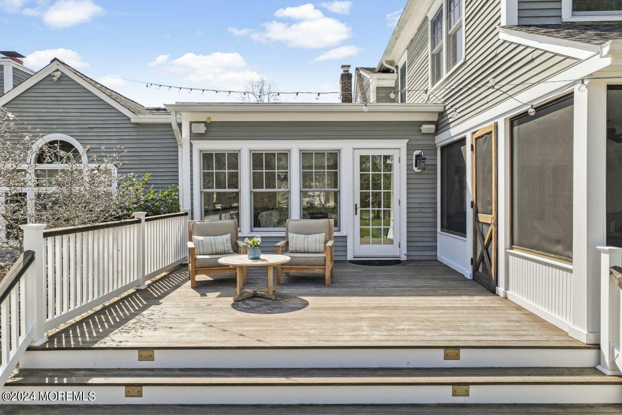 29 Oakes Road Rumson, NJ 07760 - Photo 54 of 66 Deck off of Kitchen and Porch