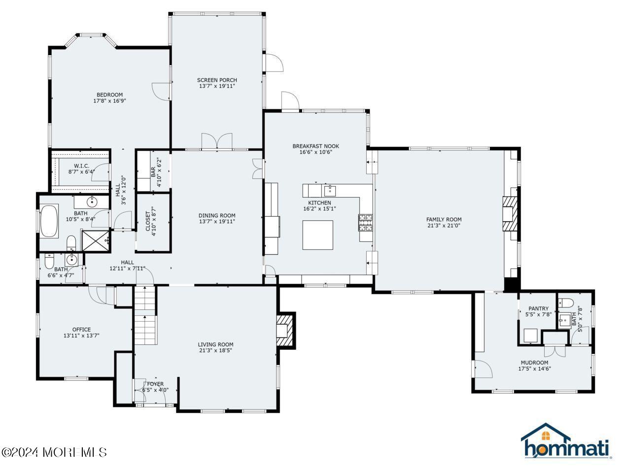 29 Oakes Road Rumson, NJ 07760 - Photo 64 of 66 Floor Plan Main Level
