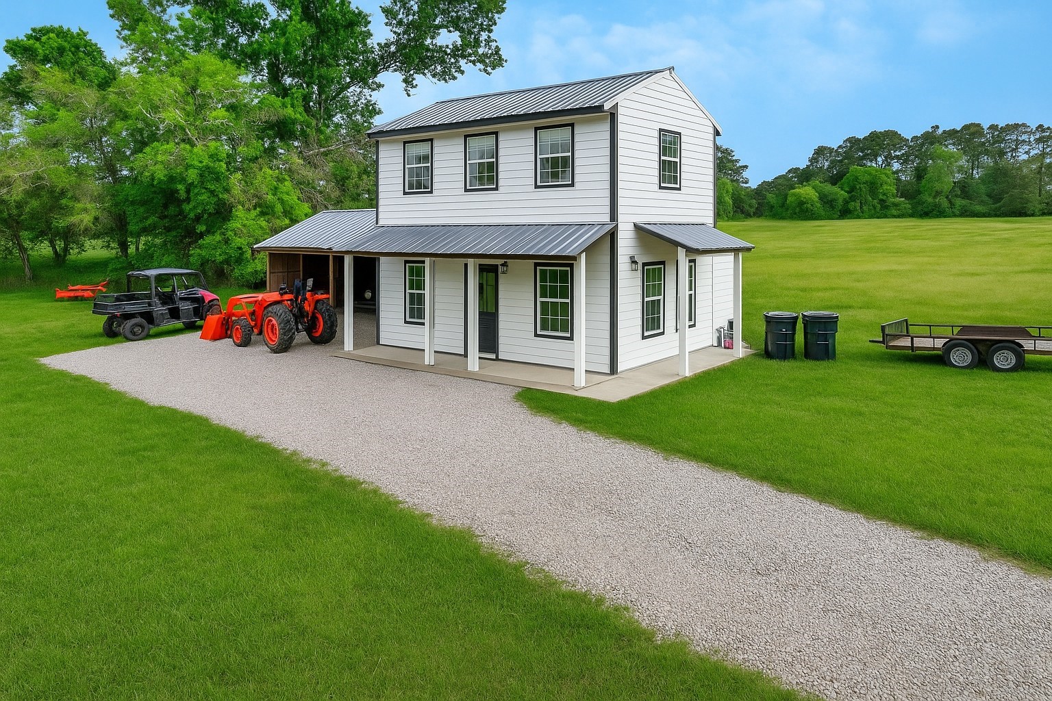18875 Rabon Chapel Road Montgomery, TX 77316 - Photo 37 of 45 a view of a house with a yard and sitting area