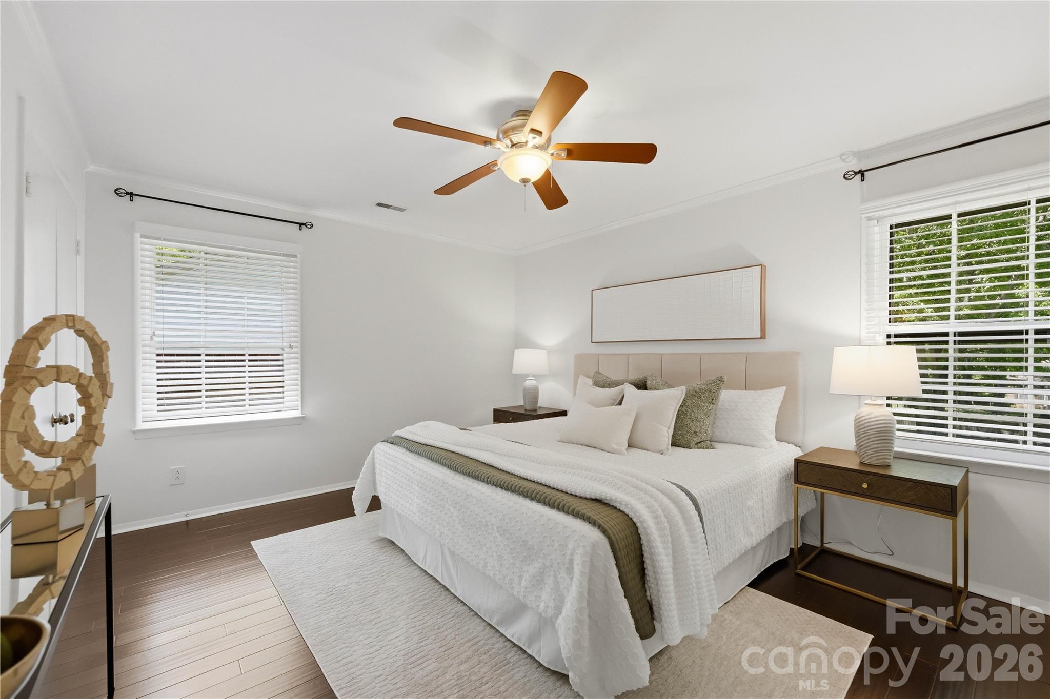 341 Neill Ridge Road Matthews, NC 28105 - Photo 28 of 36 a bedroom with a bed and a window