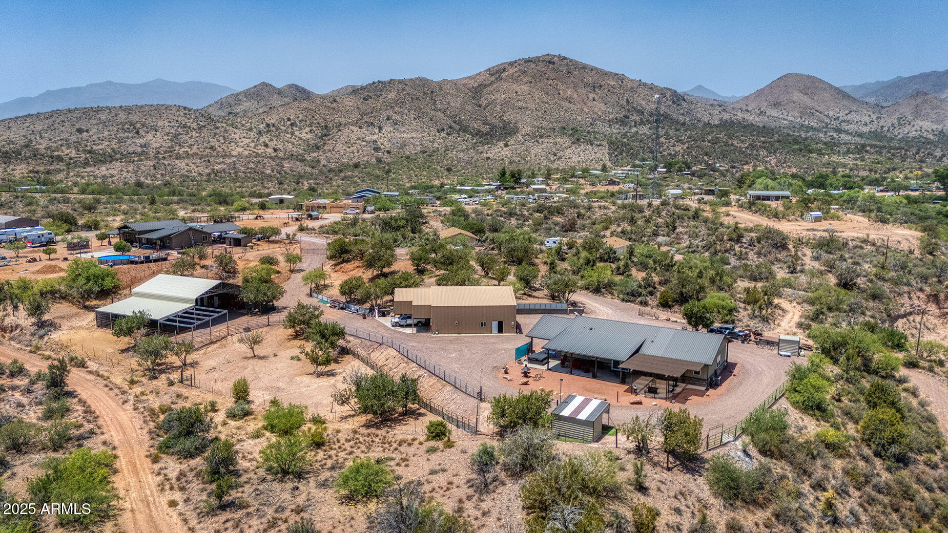 828 North Gun Creek Road Payson, AZ 85541 - Photo 56 of 57 an aerial view of multiple house
